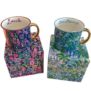 Lilly Pulitzer GWP Mugs (2)
